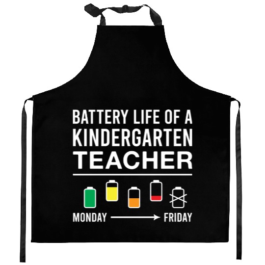 Battery Life of A Kindergarten Teacher Kitchen Aprons