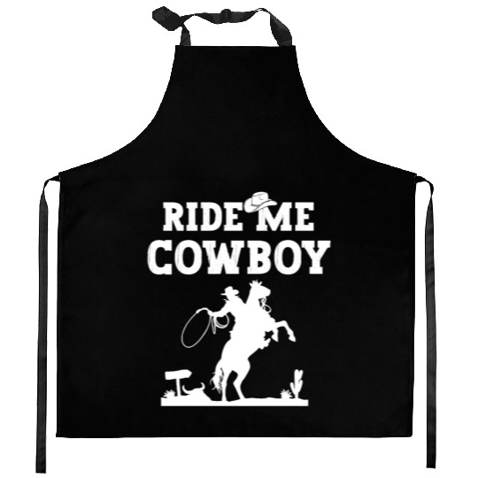 Horse Cowboy Kitchen Aprons