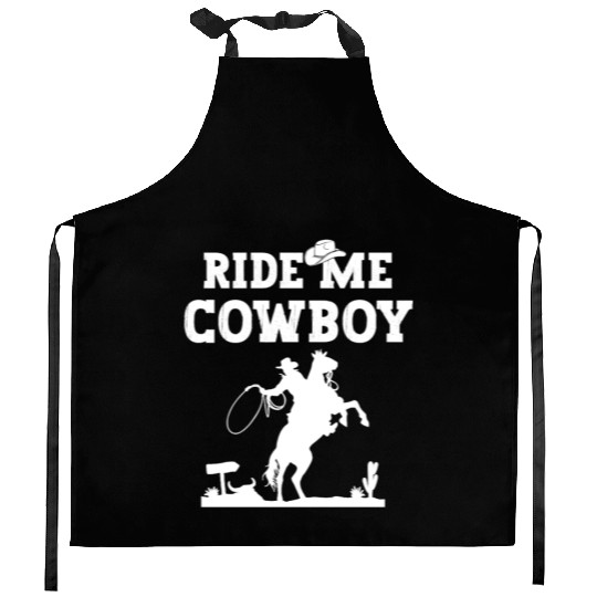 Horse Cowboy Kitchen Aprons