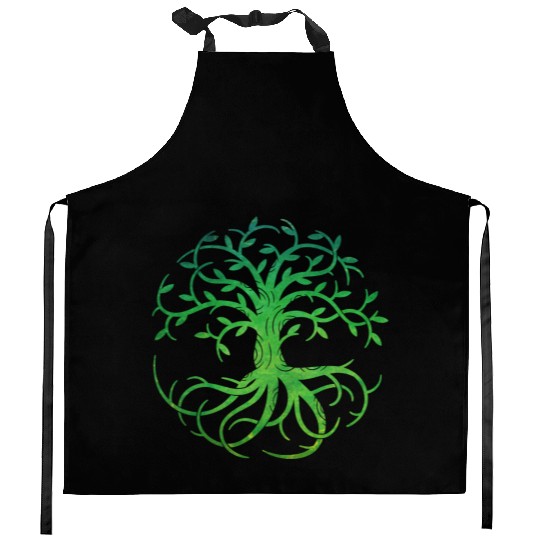 Celtic Tree of Life Kitchen Aprons