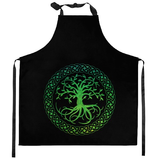 Celtic Tree of Life Kitchen Aprons