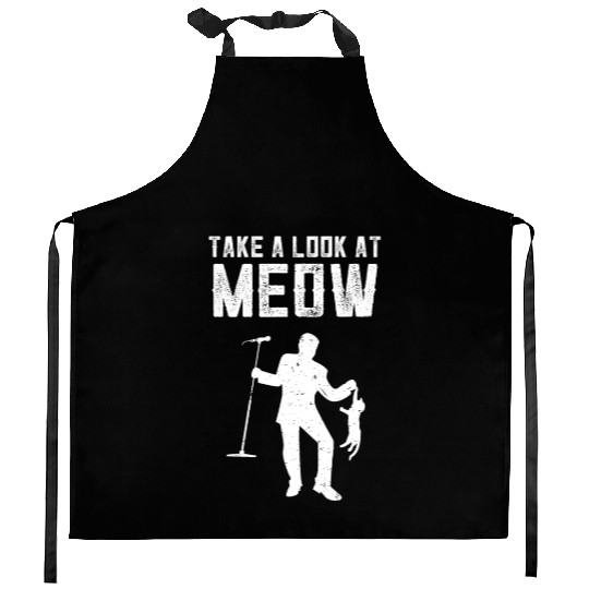 Funny Music Song Kitties Tomcat Cats Kitchen Aprons