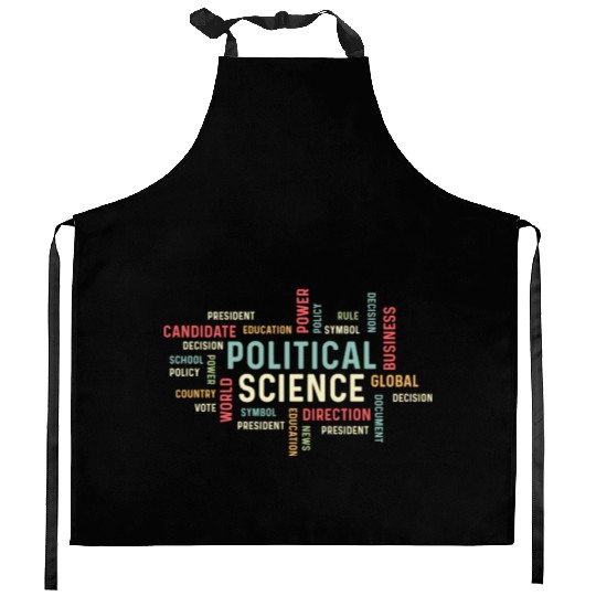 Political Science Careers Hardworking Student Gift Kitchen Aprons