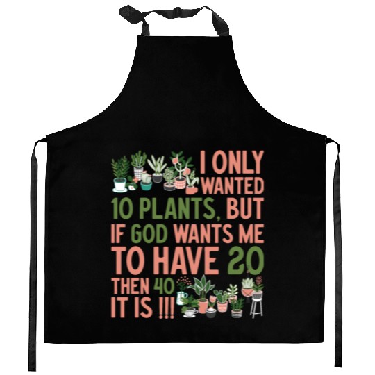 Vintage I Love My Garden Planting Gardening Gifts Kitchen Aprons