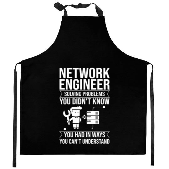 Network Engineer Director Computer Engineering Kitchen Aprons