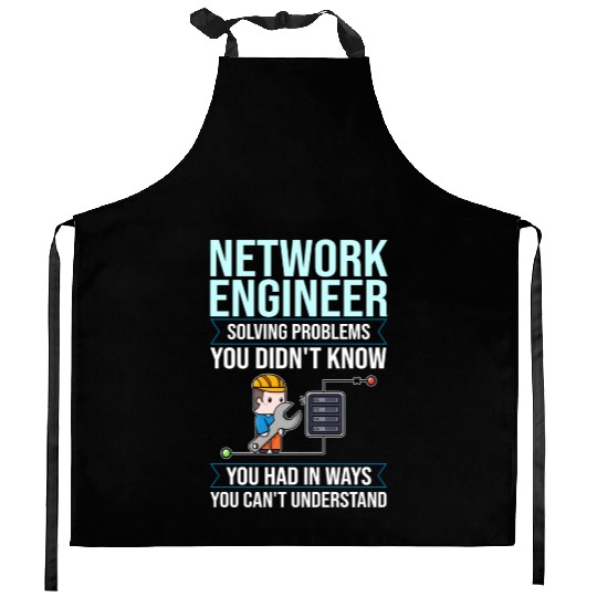 Network Engineer Director Computer Engineering Kitchen Aprons