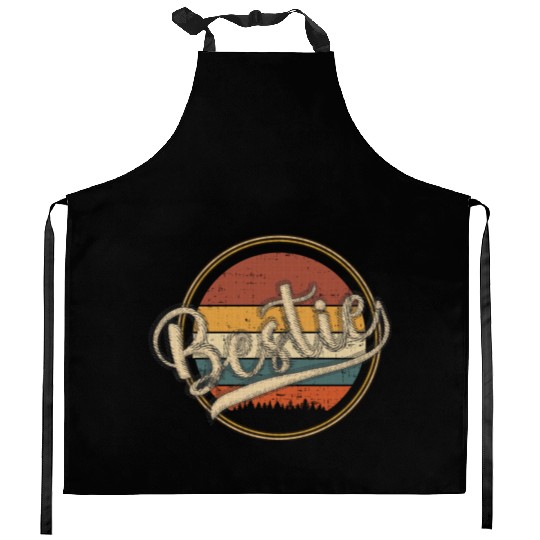 besties, bestfriend, best friend, bestie, 1970 s Kitchen Aprons