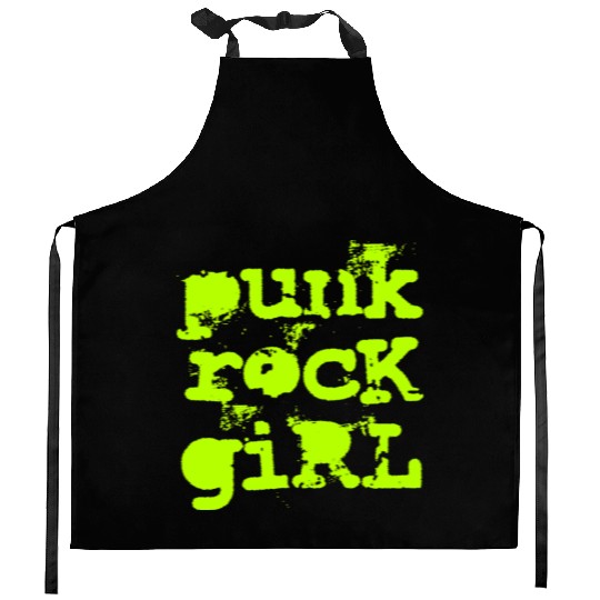 Punk Rock Girl Kitchen Aprons