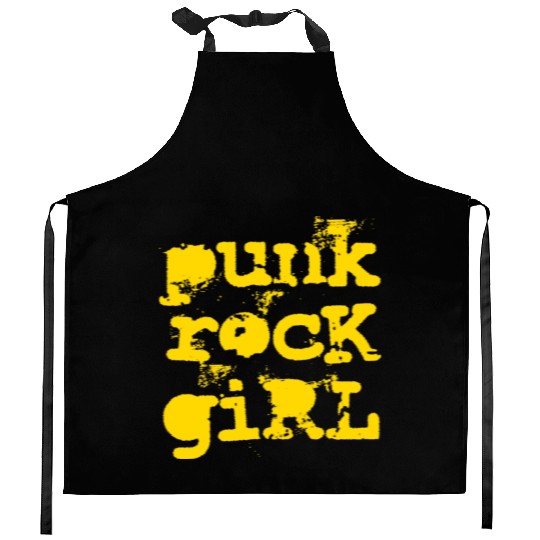 Punk Rock Girl Kitchen Aprons