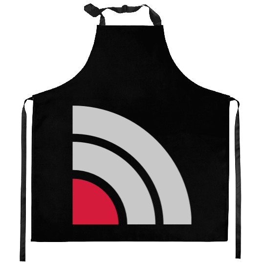 cell phone icon wifi Kitchen Aprons