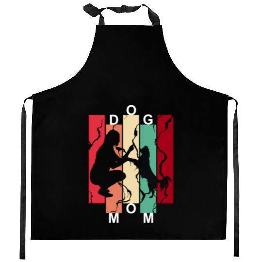 Dog Mom Kitchen Aprons