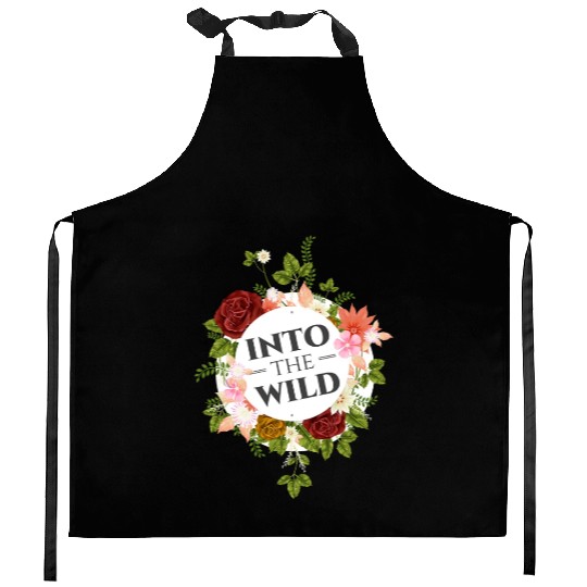 Wildflower Gardening Into The Wild Garden Apparel Kitchen Aprons