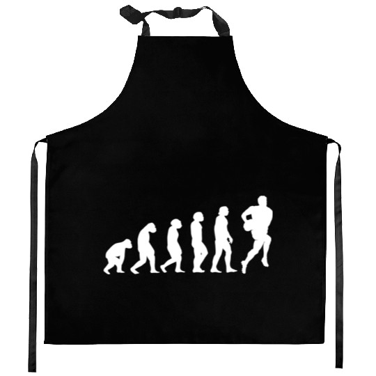 Rugby Evolution Sports Rugby Lover Kitchen Aprons
