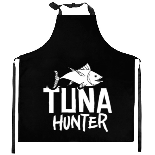 Red Tuna Fish Bluefin Fishing Salad Kitchen Aprons