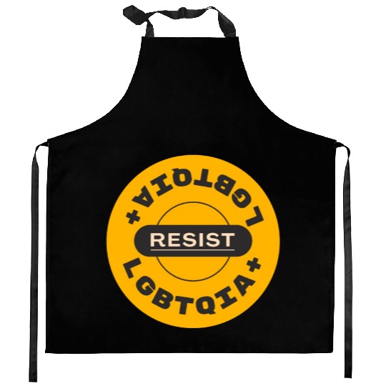 LGBTQIA resist Kitchen Aprons