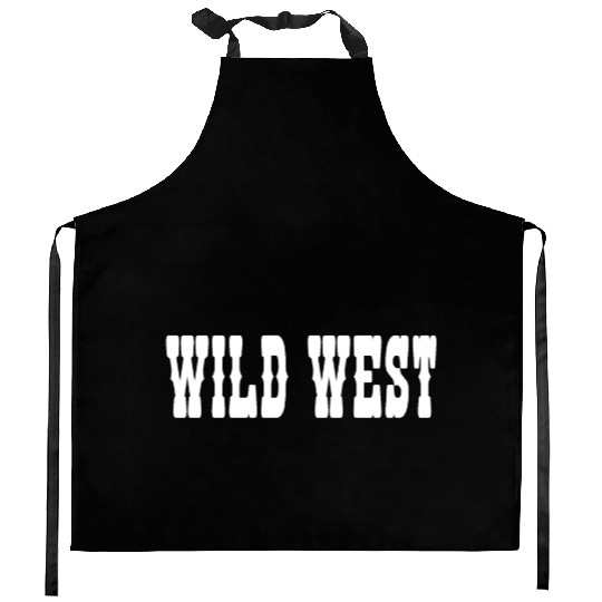 wild west Kitchen Aprons