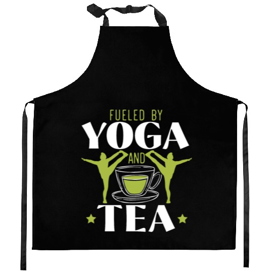 Fueled By Yoga And Kitchen Aprons Exercise Meditate Yoga