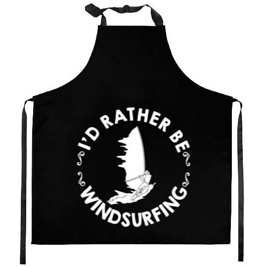 Windsurfing Board Sail Paddle Windsurfer Kitchen Aprons