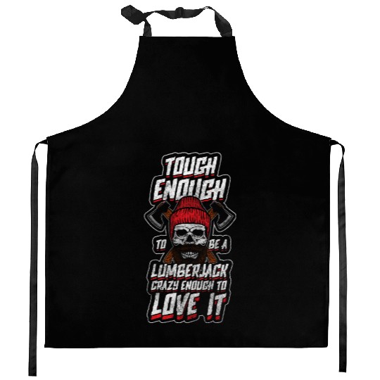 Forest Ax Chainsaw Kitchen Aprons
