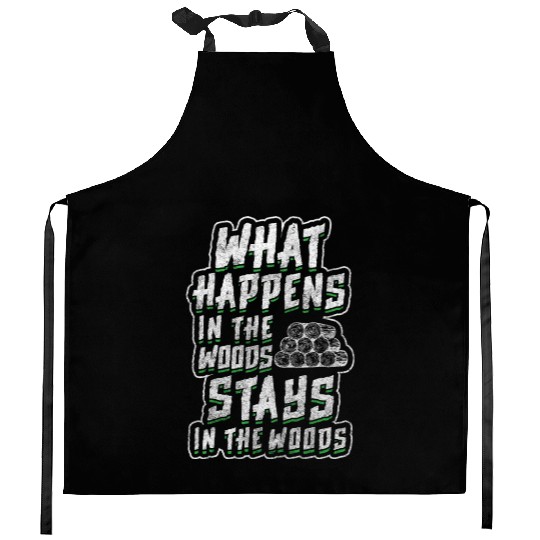 Forest Chainsaw Chainsaw Kitchen Aprons