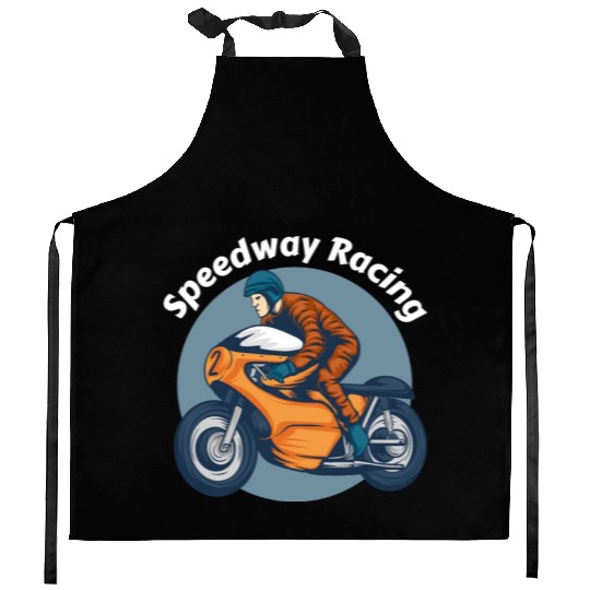 Speedway Racing Kitchen Aprons