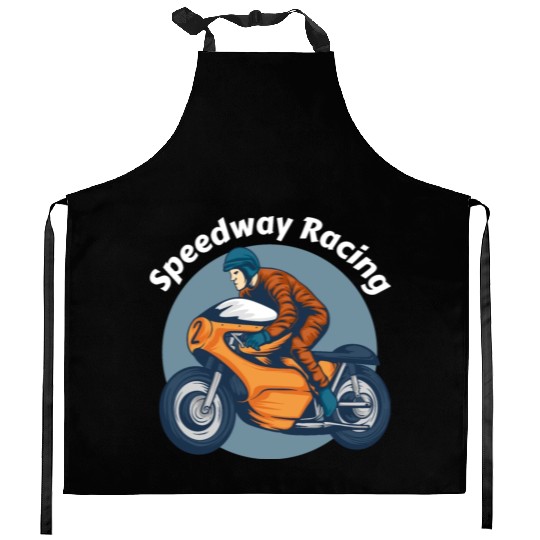 Speedway Racing Kitchen Aprons