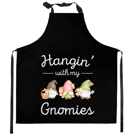 Gnomes Women Gardening Gnome Lover Kitchen Aprons