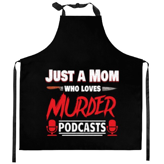 True Crime Murder Spy Crime Interest Gift Idea Kitchen Aprons