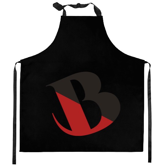 letter b graffiti Kitchen Aprons