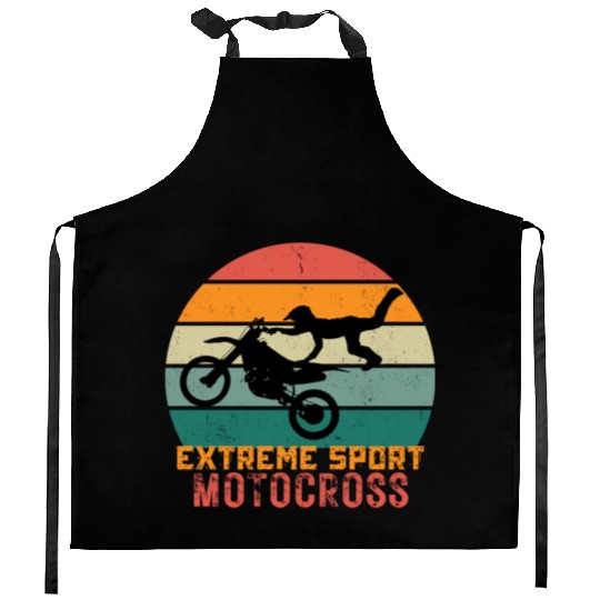 EXTREME SPORT MOTOCROSS Kitchen Aprons