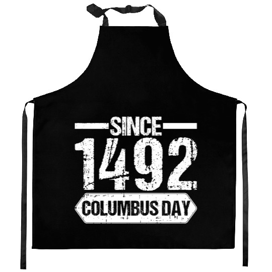 Columbus Day Italian Pride Kitchen Aprons