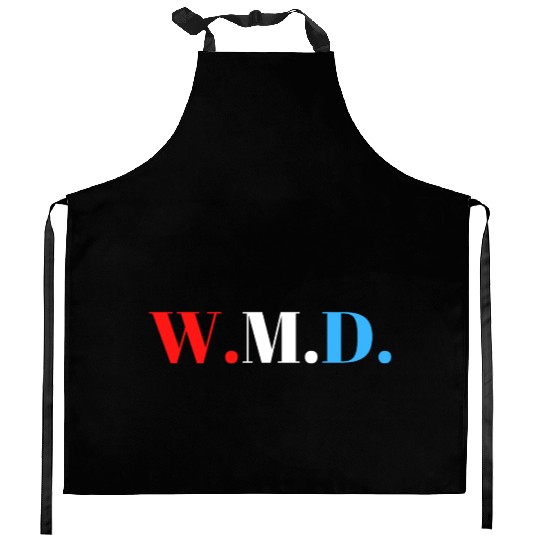 WMD (Red, White and Blue Pro USA version) Kitchen Aprons