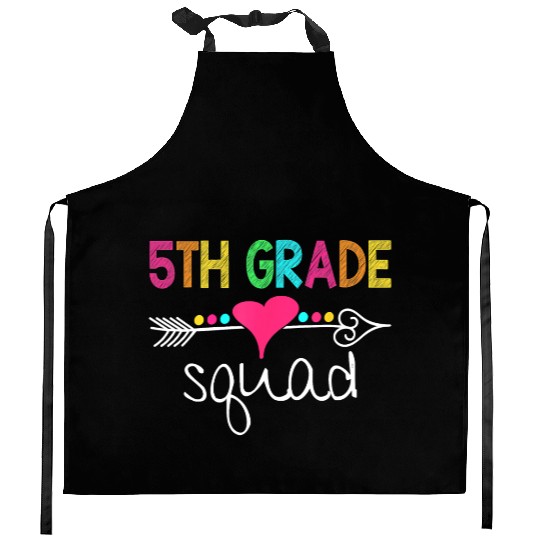 5th Grade Squad Fifth Teacher Student Team Back To Kitchen Aprons