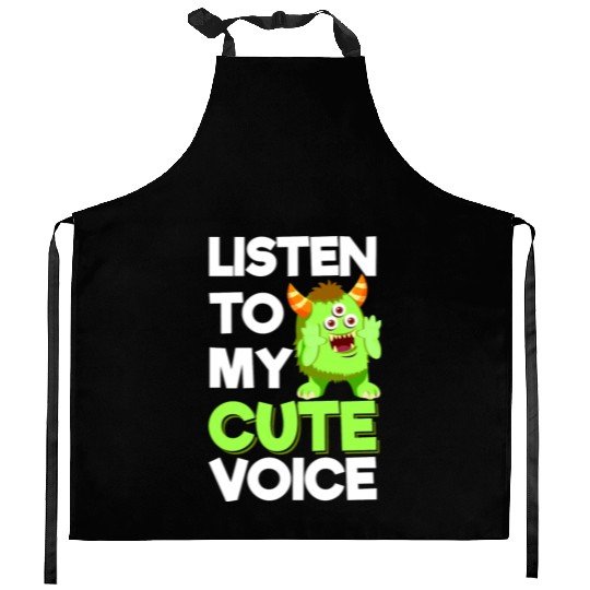 Cute Baby Little Sister Kitchen Aprons