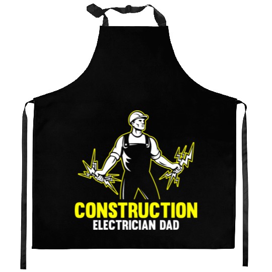 Electrician Electrical Engineer Lineman Kitchen Aprons