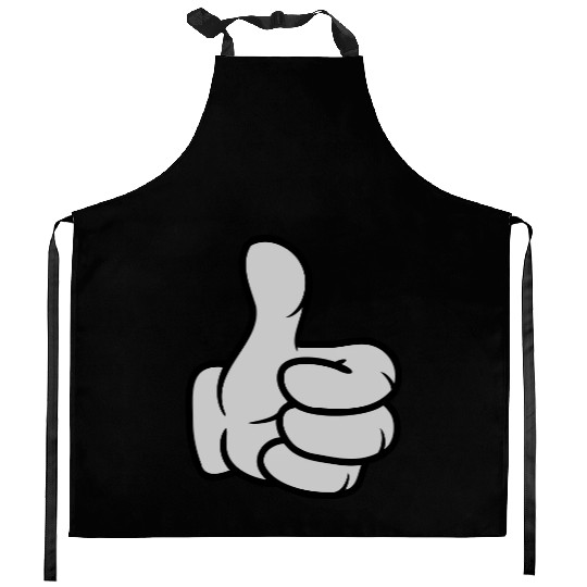 Comic bubble tea design Kitchen Aprons