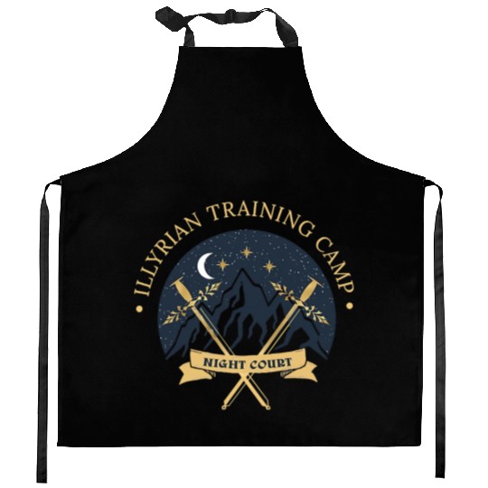 ACOTAR Illyrian Training Camp Camping Lover Kitchen Aprons
