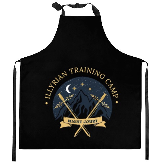 ACOTAR Illyrian Training Camp Camping Lover Kitchen Aprons