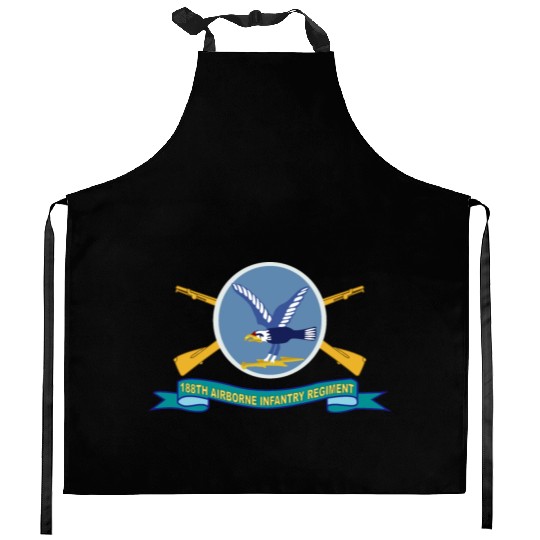Army 188th Airborne Infantry Regiment w Br SSI Rib Kitchen Aprons