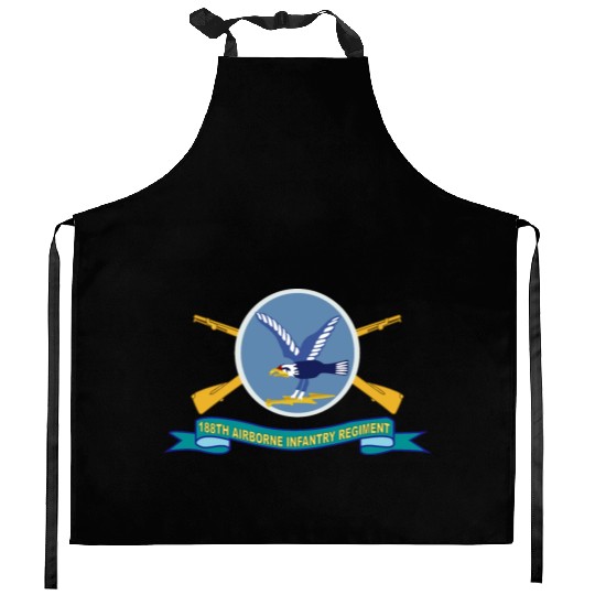 Army 188th Airborne Infantry Regiment w Br SSI Rib Kitchen Aprons