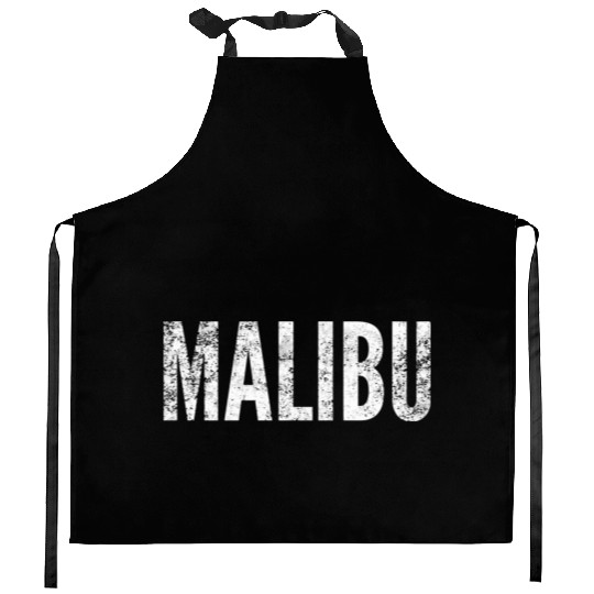 Malibu T Beach Surfing Malibu California Kitchen Aprons
