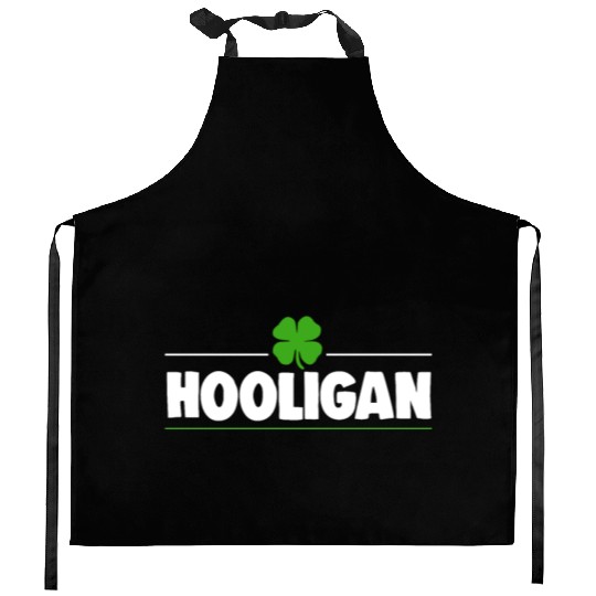 Hooligan Ireland Clover Kitchen Aprons