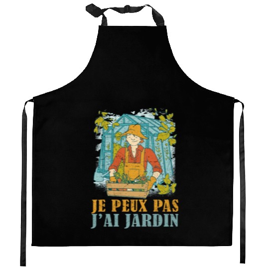 Vegetable Gardener Gardening I Have Garden Kitchen Aprons