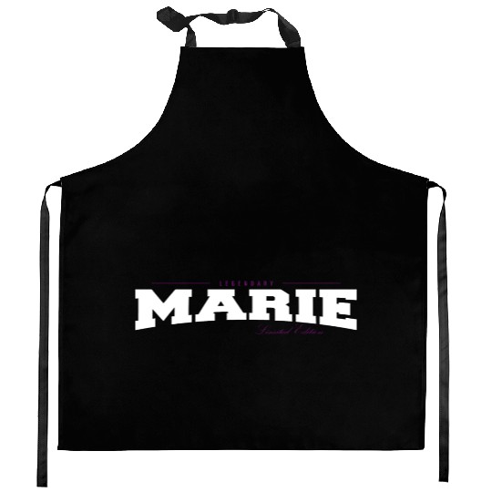 Marie Name Limited Edition Funny Retro Vintage 80s Kitchen Aprons