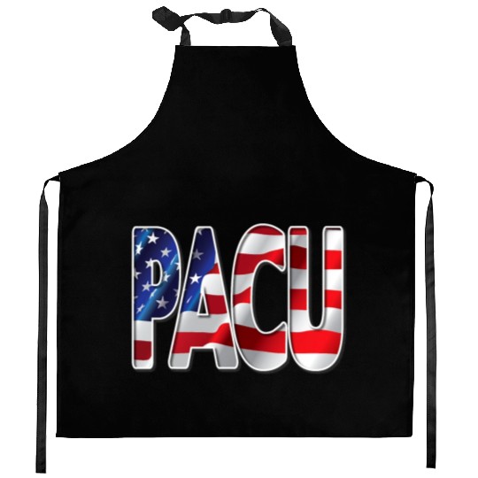 Nurses USA Flag Stars Stripes PACU Kitchen Aprons