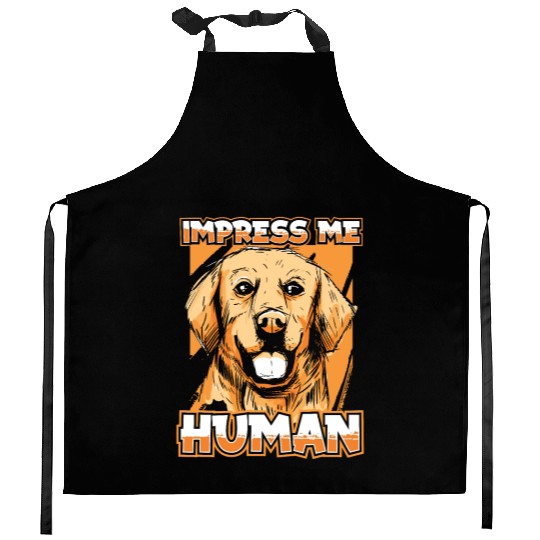 Golden Retriever Breed Dog Lover Kitchen Aprons