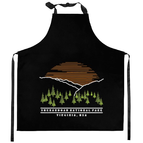 Shenandoah Valley Virginia US National Park Camp Kitchen Aprons