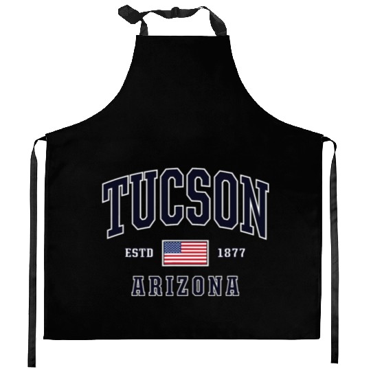 USA FLAG Stars Stripes Tucson Arizonna Kitchen Aprons