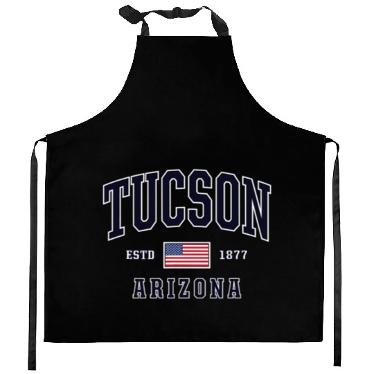 USA FLAG Stars Stripes Tucson Arizonna Kitchen Aprons