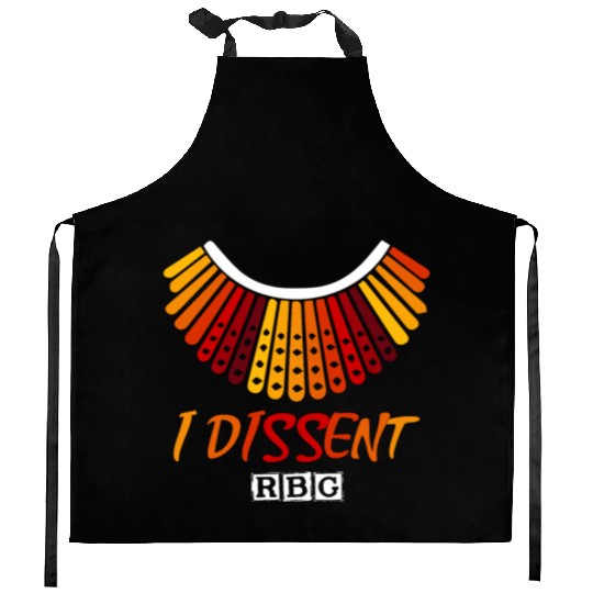 I dissent RBG Kitchen Aprons